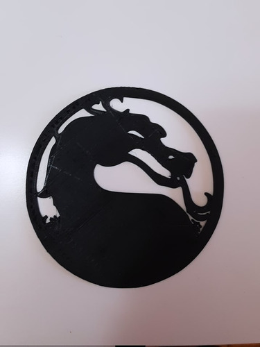 Medallon Logo Mortal Kombat 3d