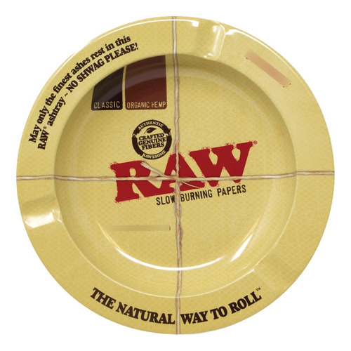 Raw Rolling Papers - Raw Cenicero Metálico Imán