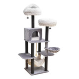 Mueble Para Gato Fancy Pets Con Escalera Y Hamaca