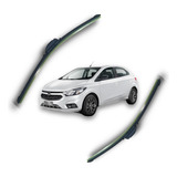 Kit 2 Escobillas Flex Goma Chevrolet Onix Joy 2013 A 2016