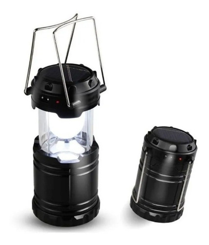 Linterna Farol Camping Lámpara Solar Recargable