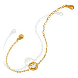 Pulsera Baño Oro 18k Smile