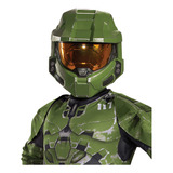 Disguise Máscara Halo Infinite Master Chief, Accesorio Par. Color Verde Y Dorado