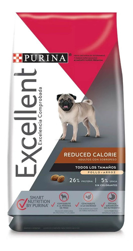 Purina Excellent Perro Reduced Calorie Dog Smart 15kg