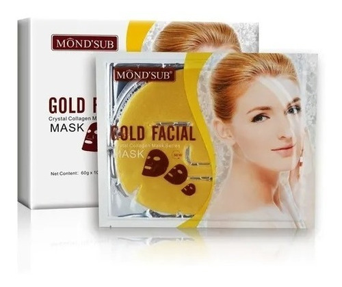 Pack 6 Mascarilla Máscara Faciales Colágeno Ac Hialurónico