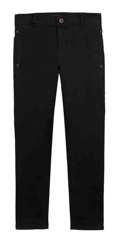 Pantalon Gabardina Niño Wanama Shark Boysc Negro