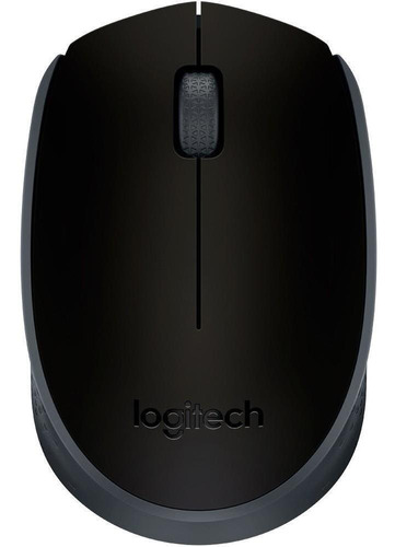 Mouse Sem Fio Logitech M170 Plug And Play Preto