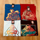 Conjunto Mandrake 4 Camisetas Da Cyclone Show