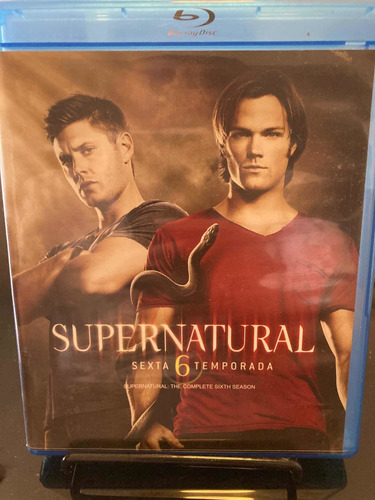 Supernatural// Temprorada 6 Blu Ray// Usada