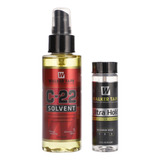 Kit Pegamento Solvente Removedor C-22 Protesis Capilar