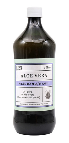 Aloe Vera Arándano / Maqui - 1 Litro, Apícola Del Alba