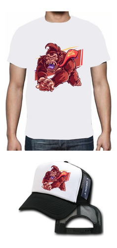 Donkey Kong Combo Gorra + Camiseta