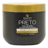 Mascara Tonalizante Preto Azulado Felicityprofessional 500gr