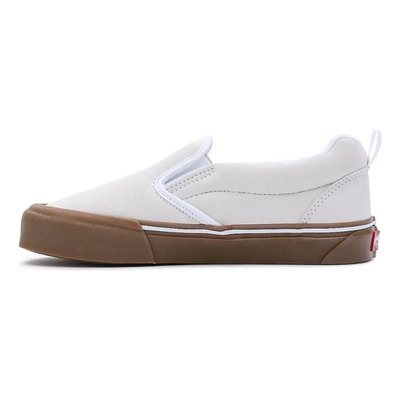Tenis Vans Knu Slip On Knu Beige Unisex Qdwht Original Beige Liso 22.5 Mx