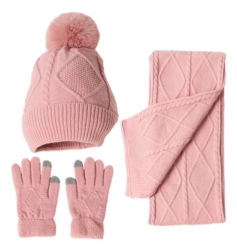 Gorro De Invierno, Bufanda, Guantes Para Climas Fríos, Bufan