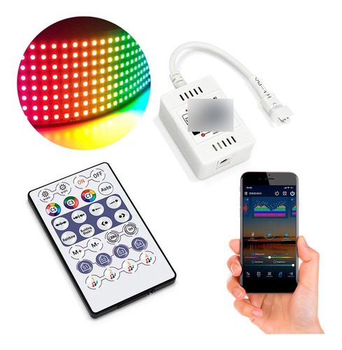 Controladora Pixel Led Rf-28 Wifi Celular