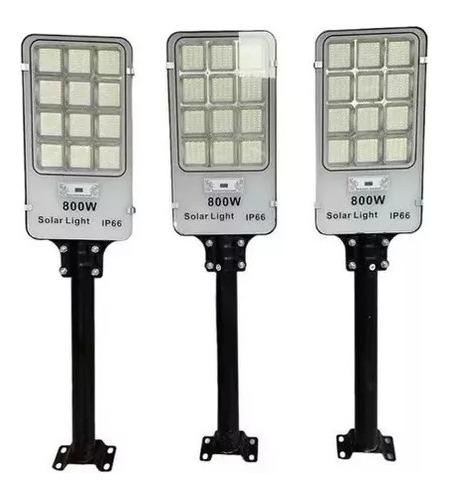 X3 Focos Solares Exterior Foco 800w Con Sensor De Movimiento