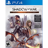Shadow Of War Definitive Edtion Para Ps4 Nuevo