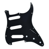 Kaish Golpeador Estilo 11 Agujeros Sss Pick Guard Para Negro