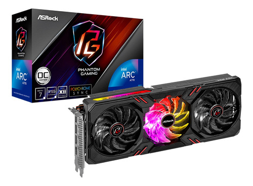 Tarjeta De Video Intel Arc A770 Phantom Gaming 16gb Oc