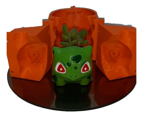 Molde Para Maceta Bulbasaur Pokemon