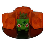 Molde Para Maceta Bulbasaur Pokemon