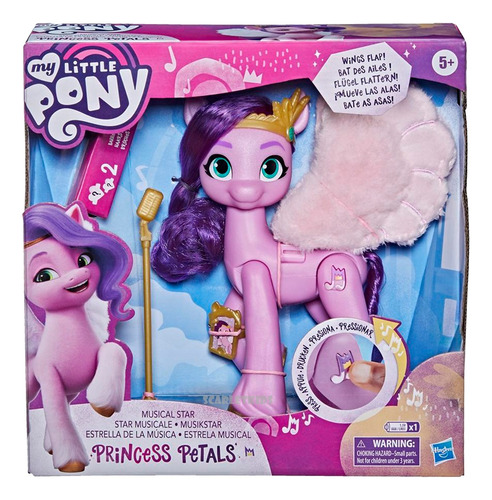 My Little Pony Princess Petals Mueve Las Alas Musica Hasbro