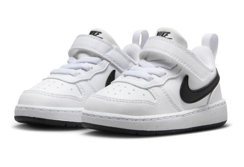 Tenis Para Niños Infantil Nike Court Borough Low Blanco 