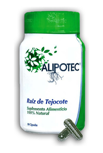 Raíz De Tejocote Alipotec 90 Cápsulas Producto Original