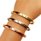 Pulsera Brazalete Love Amor Amistad Moda Regalo