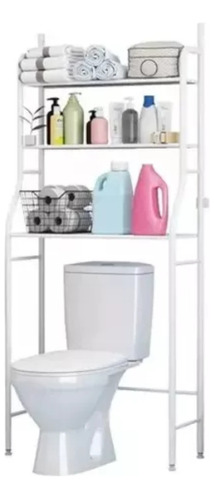 Organizador De Baño/lavadora Estante Mueble Ahorra Espacio