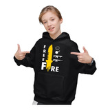 Sudadera De Freefire Infantil Animada Multijugador 