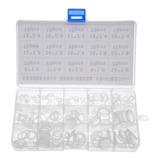  Silicone Oring Kit, Pcs Metric Seal Rings Assortment S...