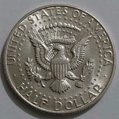 Moneda De Plata De Medio Dollar