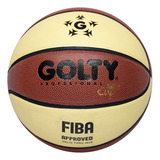 Balón Baloncesto Profesional Golty New Cup No7 Fiba Cuero