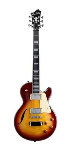 Guitarra Electrica Hagstrom Suswef-vsb Super Swede Sunburst