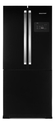 Geladeira Frost Free Brastemp Bro80a Preta Com Freezer 540l 