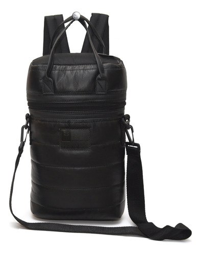 Bolso Matero Mochila Ajustable Porta Termo Liviano Puffer Pu