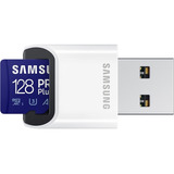 Tarjeta De Memoria Samsung Pro Plus Lector Usb 128gb 180mb/s