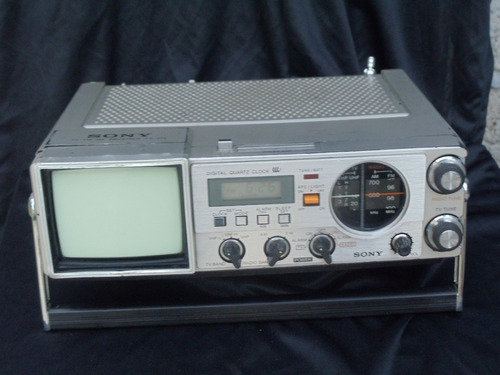 Television Vintage Sony Tv-fm/am Receptor Tv-413 1979