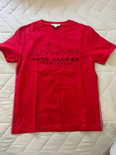 Remera Manga Corta Marc Jacobs New York Nueva Sin Uso