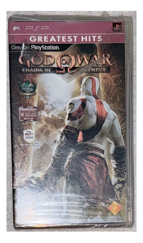 God Of War Chains Of Olympus Psp Lacrado Playstation