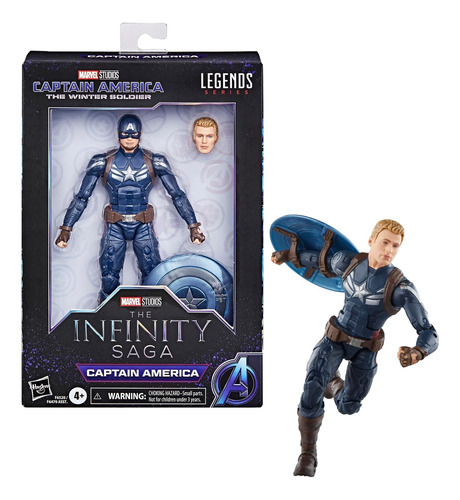 Capitan America Stealth Avengers Infinity Saga Marvel Legend