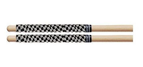 Promark Srcw Stick Rapp Drumstick Wrap, Checkerboard Blanco/