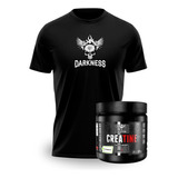 Kit Creatina Creapure 200gr + Camiseta Darkness