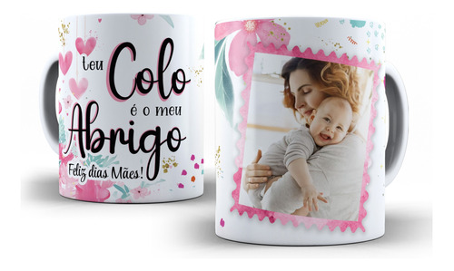 Caneca Com Foto Dia Das Mães Presente Personalizada Frases