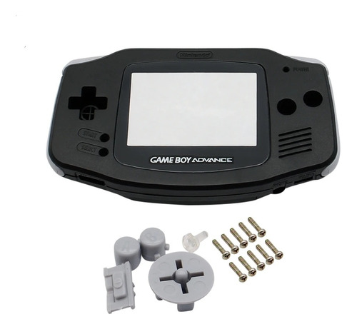 Carcaça Gameboy Advance Preto Gba 