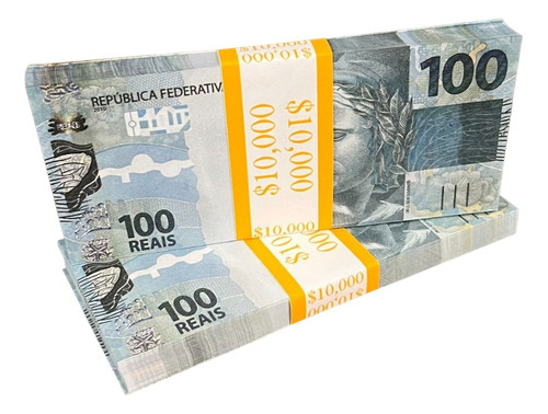 Notas Falsas Educação Infantil Real Dólar 200 Un (sem Valor)