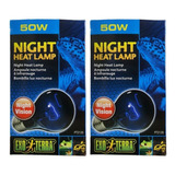 D Os Foco Exo Terra Night Heat Lamp 50w Reptiles 