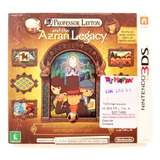 Professor Layton And The Azran Legacy Nintendo 3ds Lacrado